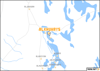 map of Al Khuways