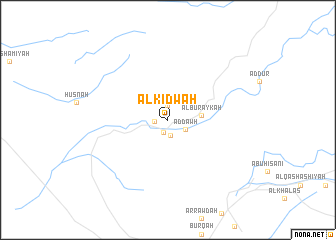 map of Al Kidwah