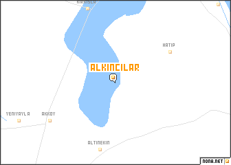 map of Alkıncılar