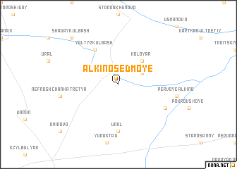 map of Alkino Sed\