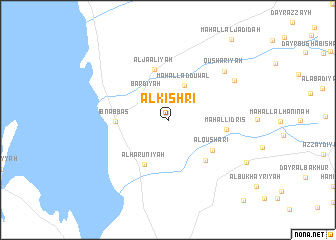 map of Al Kishrī