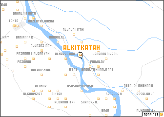 map of Al Kitkātah