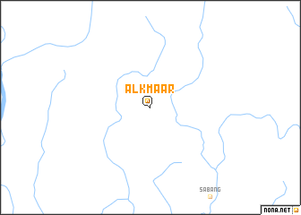 map of Alkmaar