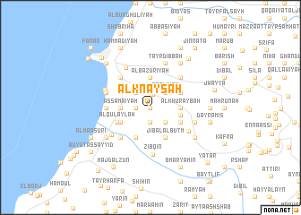 map of Al Knaysah
