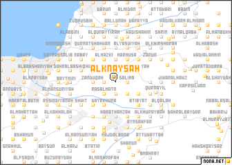 map of Al Knaysah