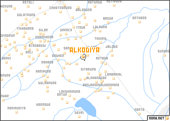 map of Alkodiya