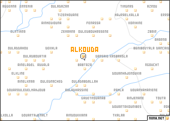 map of Al Kouda