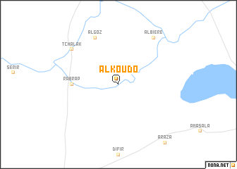 map of Al Koudo