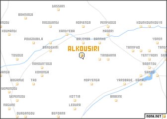 map of Alkousiri