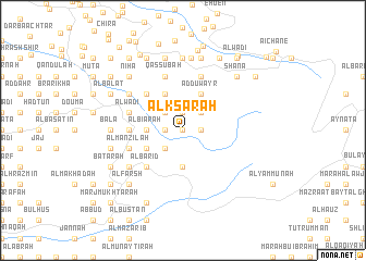 map of Al Ksārah