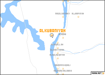 map of Al Kūbānīyah