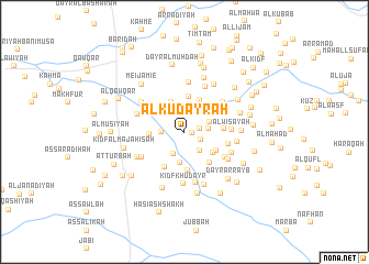 map of Al Kudayrah