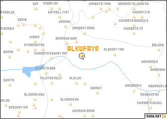 map of Al Kufayr