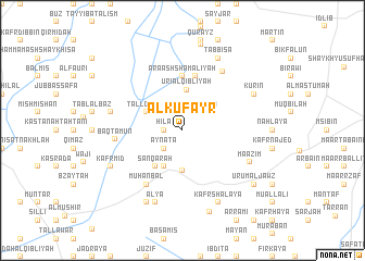 map of Al Kufayr