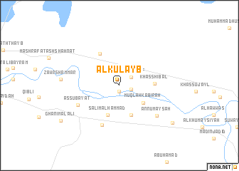 map of Al Kulayb