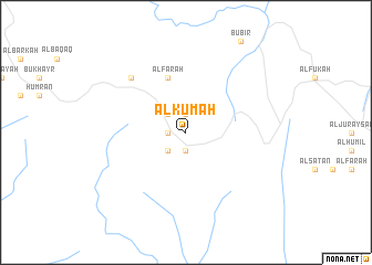 map of Al Kumah