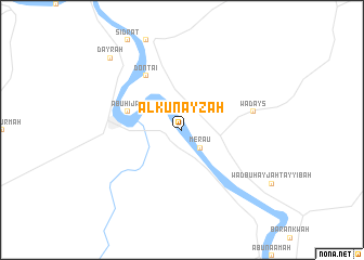 map of Al Kunayzah
