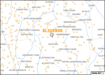 map of Al Kuramā