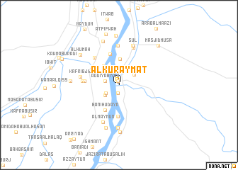 map of Al Kuraymāt