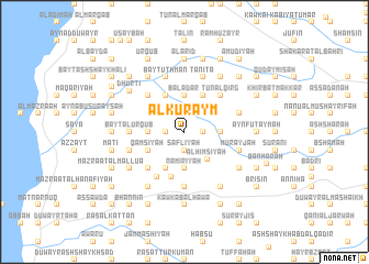 map of Al Kuraym