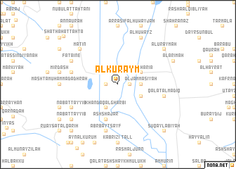 map of Al Kuraym