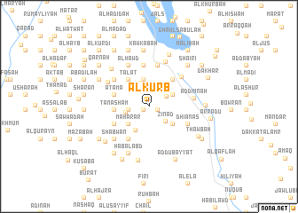 map of Al Kurb