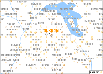 map of Al Kurdī