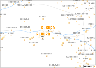 map of Al Kurd