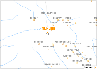 map of Al Ku‘ūb