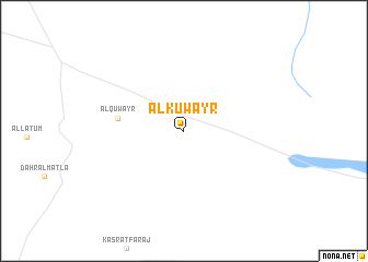 map of Al Kuwayr