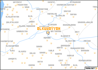 map of Al Kuwayyah