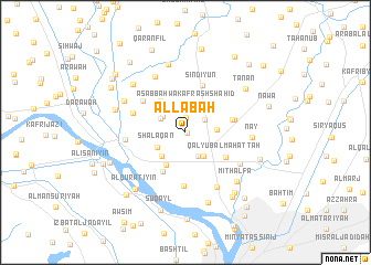 map of ʼallābah