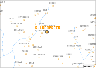 map of Allacoracca