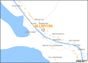 map of Al Lāfīyah