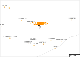 map of Al Laghfah