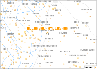 map of Allāh Bachāyo Lashāri