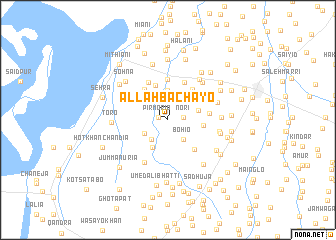 map of Allāh Bachāyo