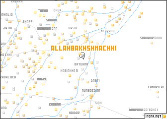 map of Allāh Bakhsh Māchhi