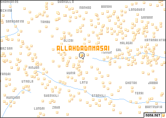 map of Allāhdad Nmasai