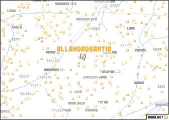 map of Allāh Dād Sāmtio