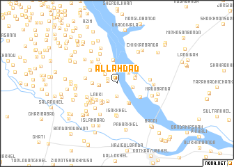 map of Allāhdad