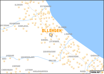 map of Allāh Deh