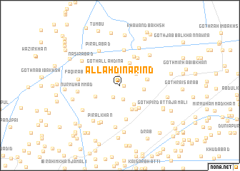 map of Allāhdīna Rind