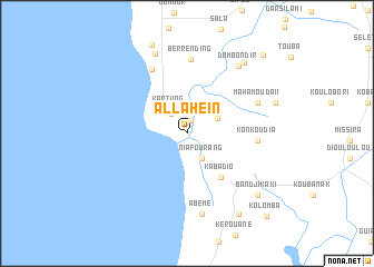 map of Allahein