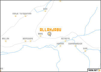 map of Allāh Jābū