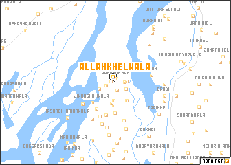 map of Allāh Khelwāla