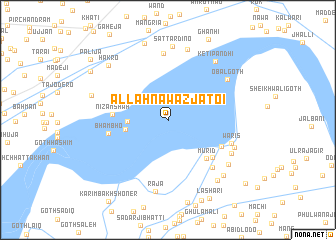map of Allāh Nawāz Jatoi