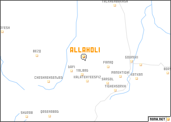 map of Allāh Olī