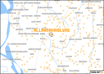 map of Allah Rakhio Lund