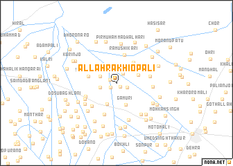 map of Allāh Rakhio Pali